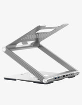 CABLETIME- 360° Rotation Laptop stand with 6-IN-1 HUB, SKU- CT-LSH01-AS